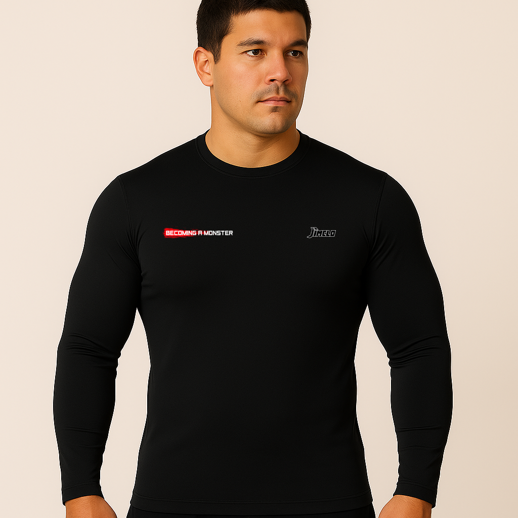 HANMA BAKI x JIMCLO | Deamon Back Compression Shirt