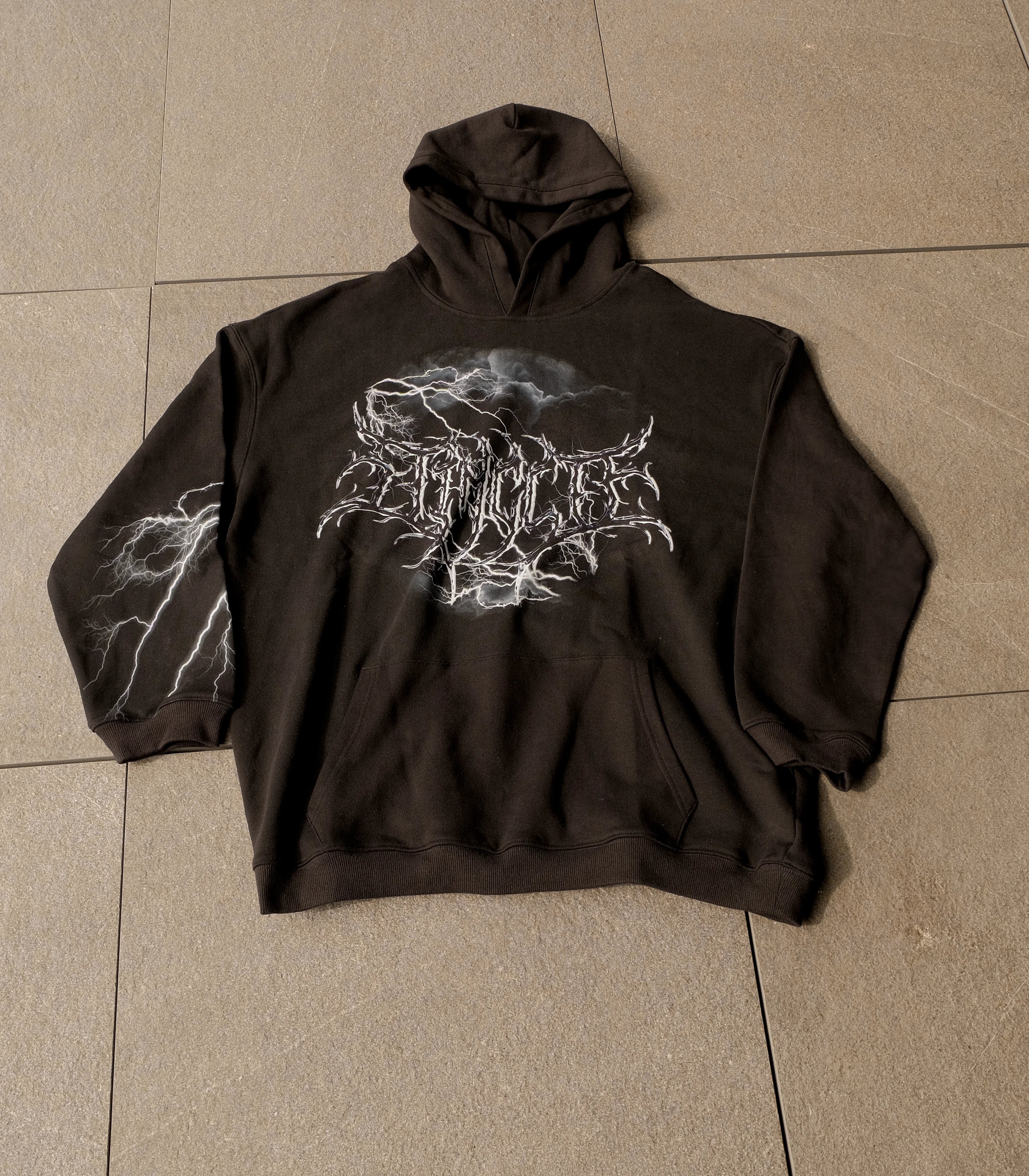 THUNDERSTORM OVERSIZED GYM HOODIE